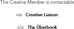 This Creative Member is contactable