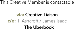 This Creative Member is contactable